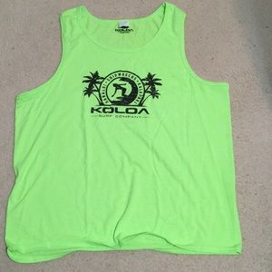 Surf tank top
